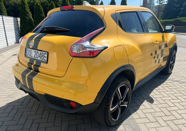 Nissan Juke cena 49900 przebieg: 104000, rok produkcji 2016 z Syców małe 466